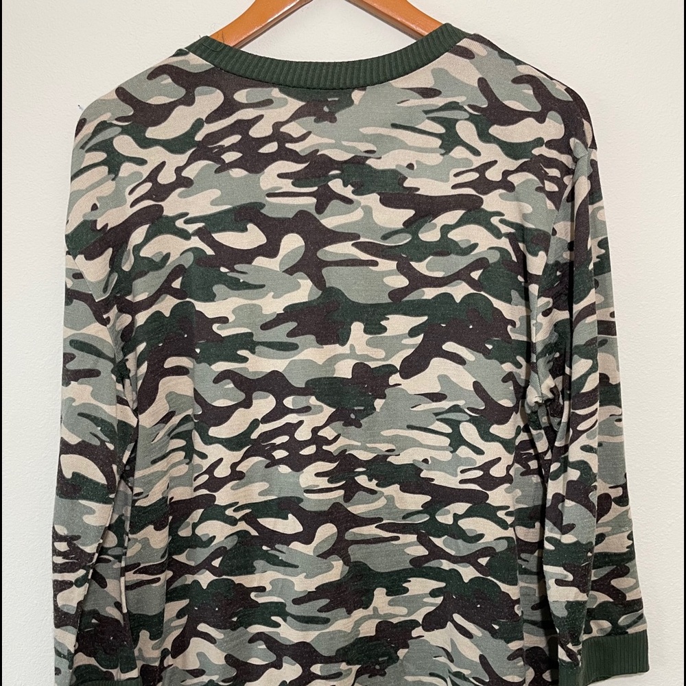 Chamoflauge  Crew Neck Sweater